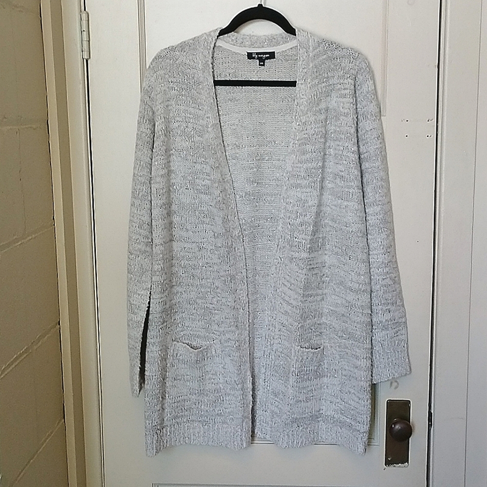 BNWOT Lily Morgan Cardigan Size L